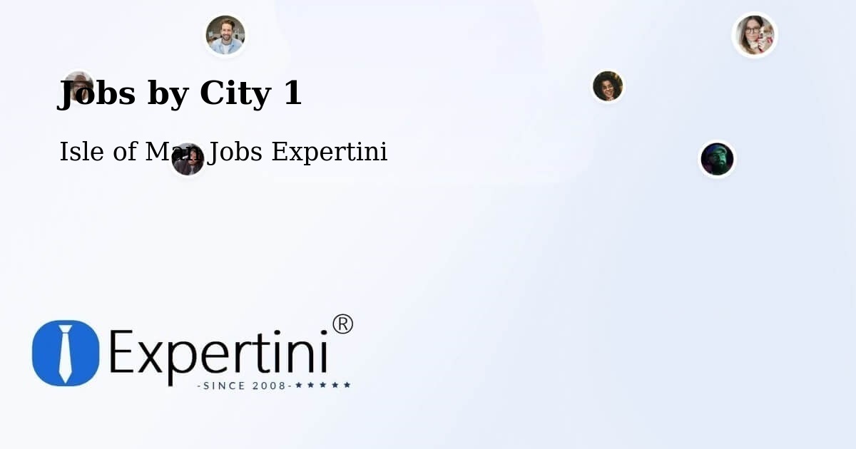 City Jobs in Isle of Man - Expertini